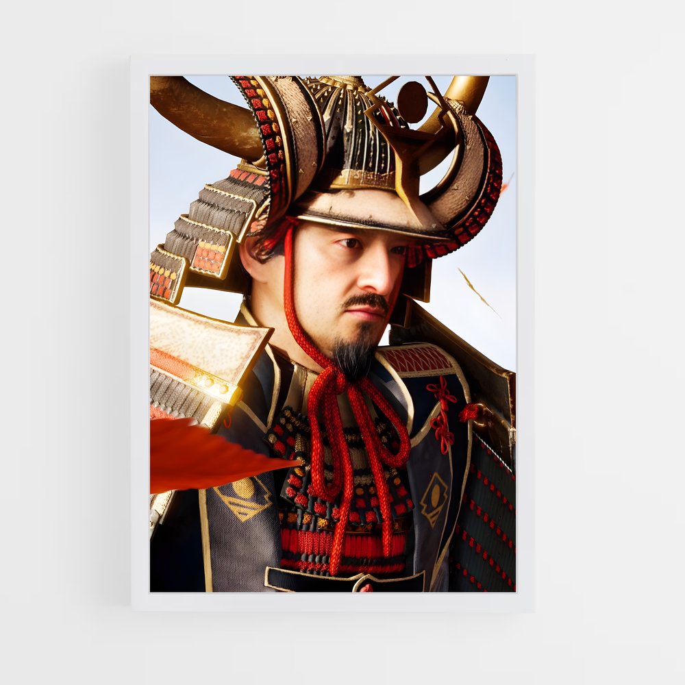 Poster L'Héritier du Bushido – affiche Ghost of tsushima (vue 3)